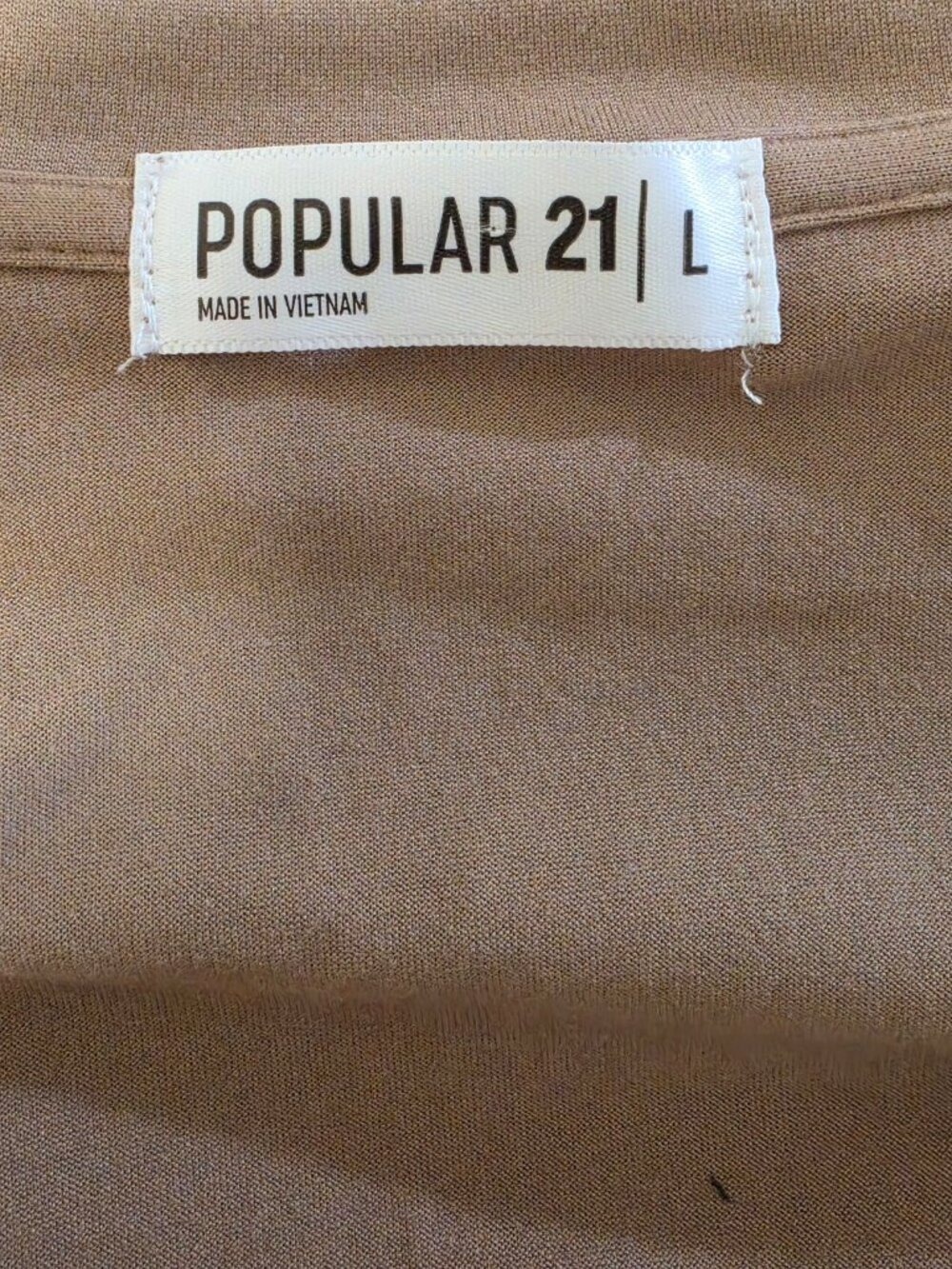 Brand New Popular 21 Tan Dress - Picture 11 of 11